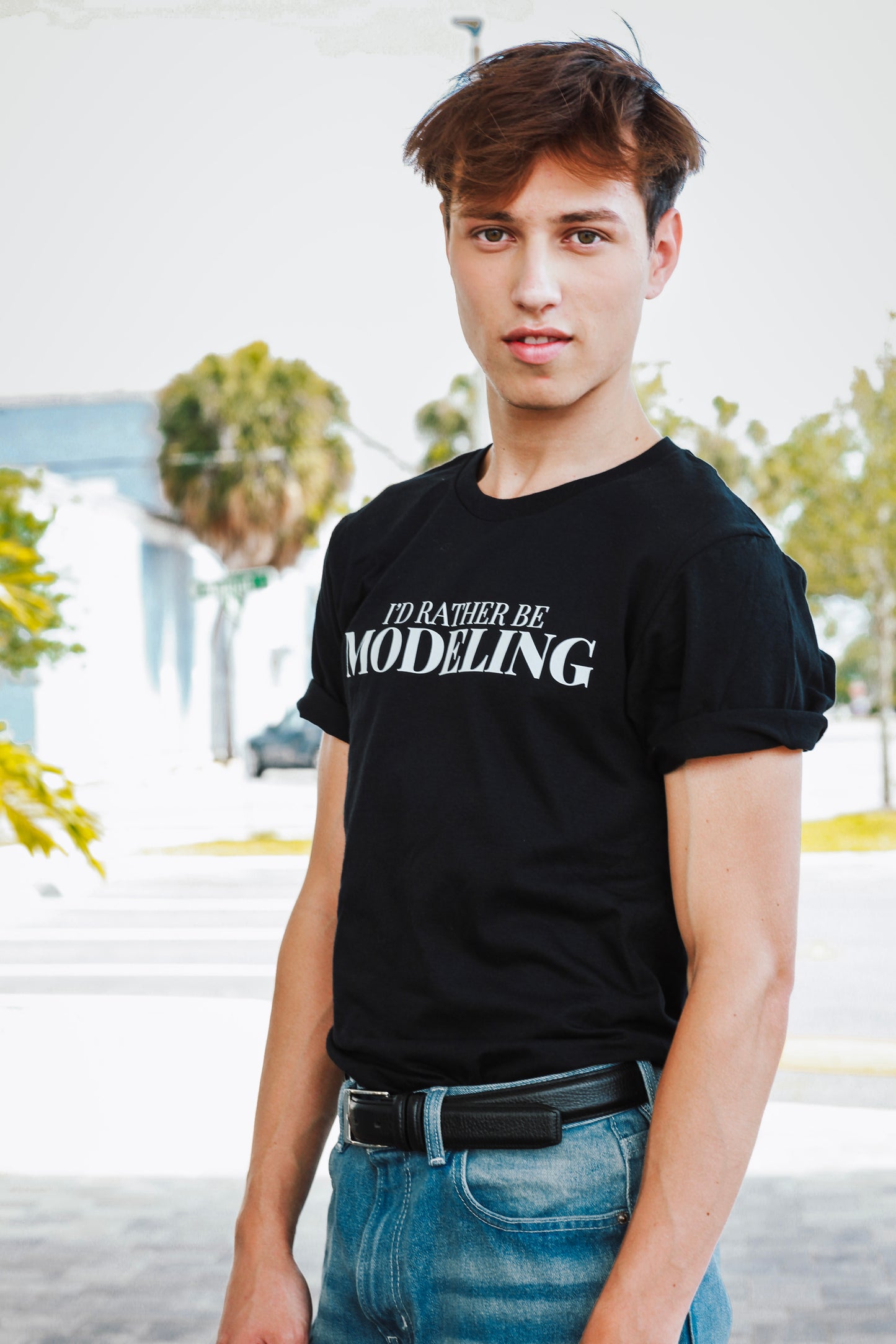 I'd Rather Be Modeling Graphic Tee