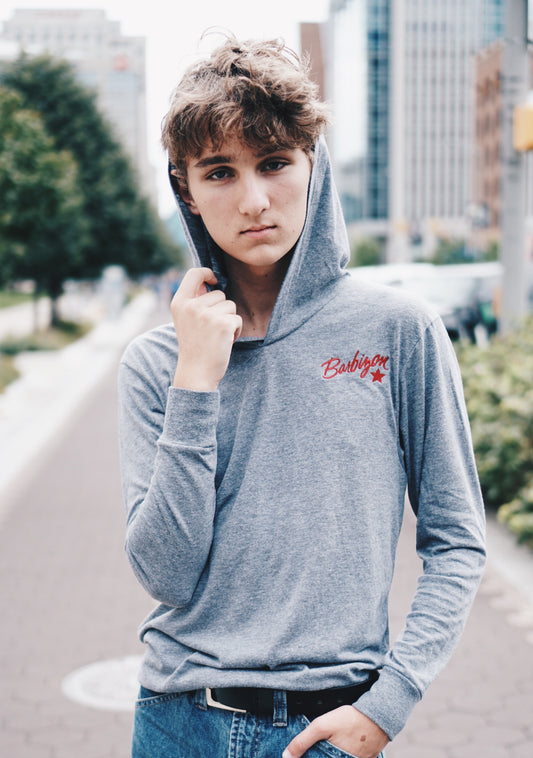 Pullover Embroidered Hoodie