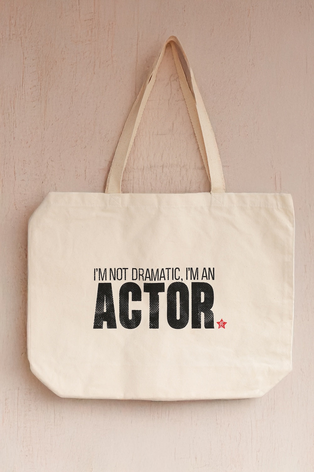 Actor Canvas Tote