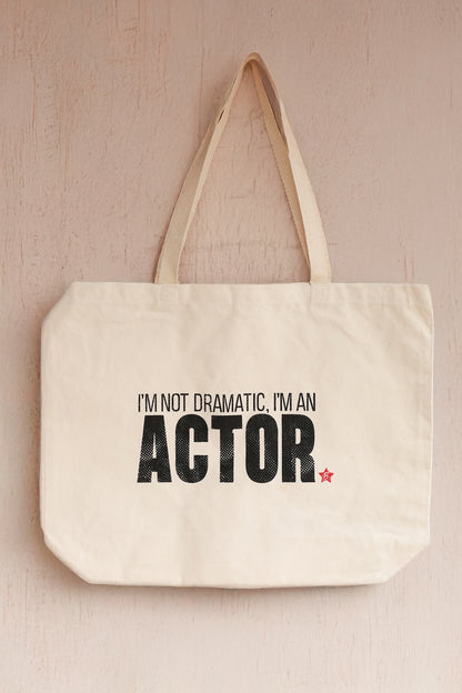 Actor Canvas Tote