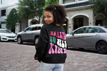 Be Kind to All Kind Crop Sweatshirt