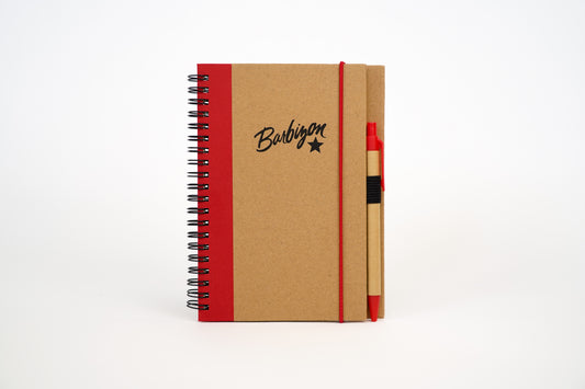 Notebook Red/Tan
