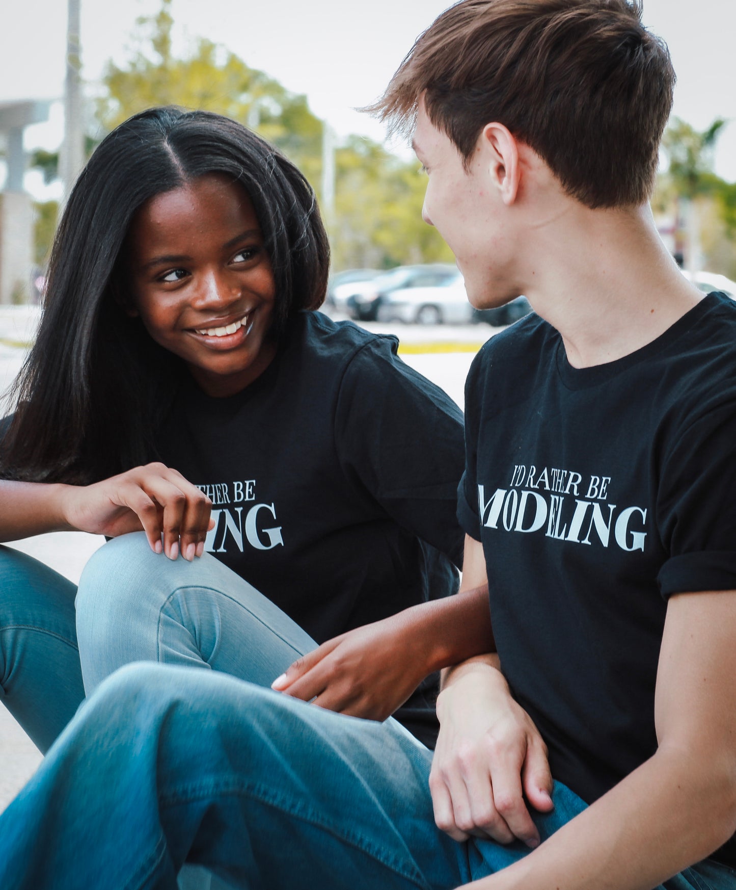 I'd Rather Be Modeling Graphic Tee