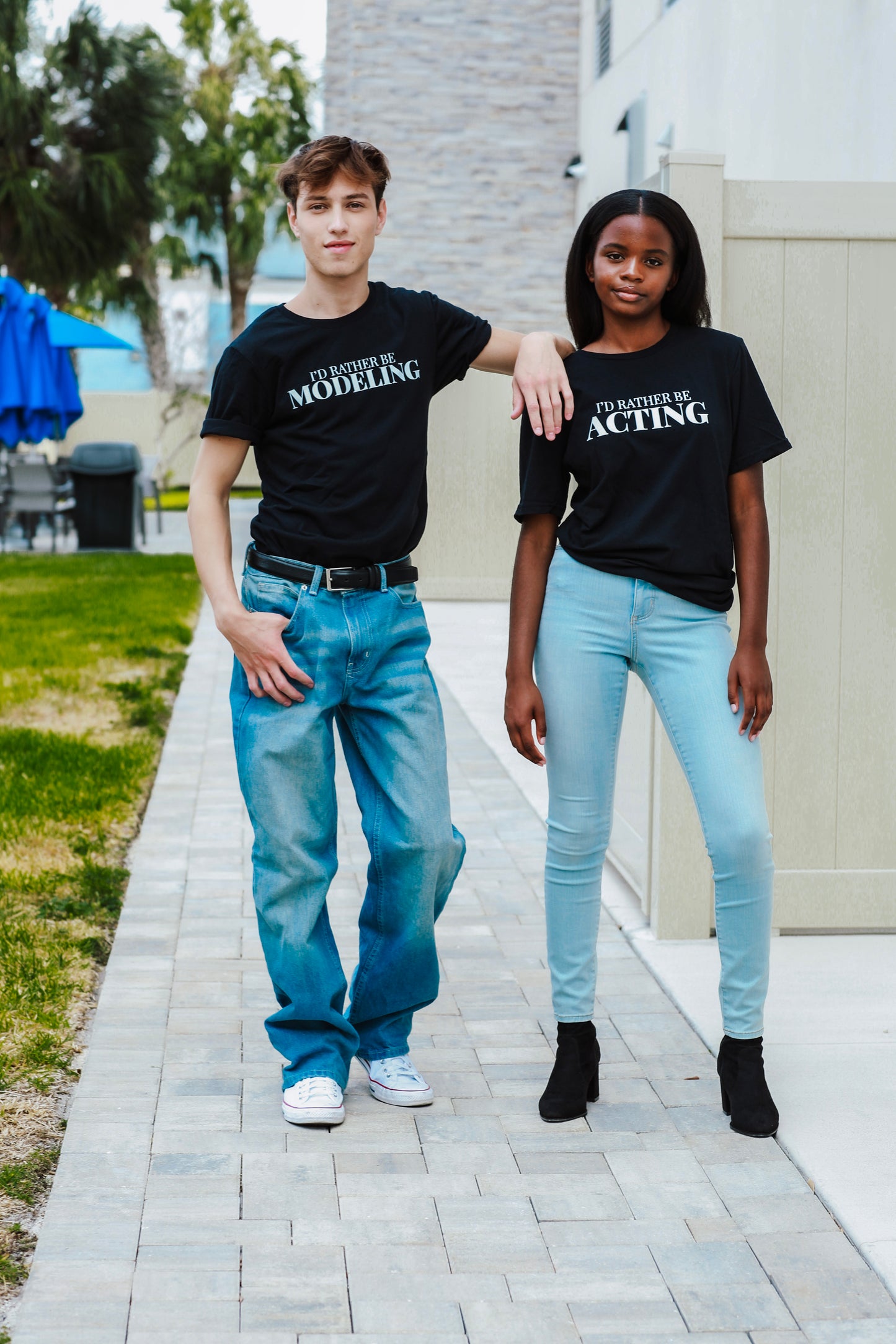 I'd Rather Be Modeling Graphic Tee