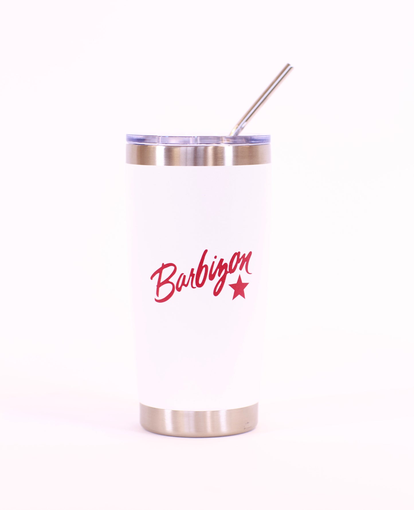 White Barbizon Tumbler