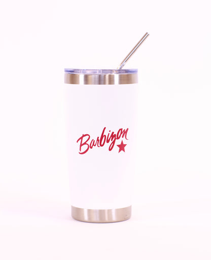 White Barbizon Tumbler
