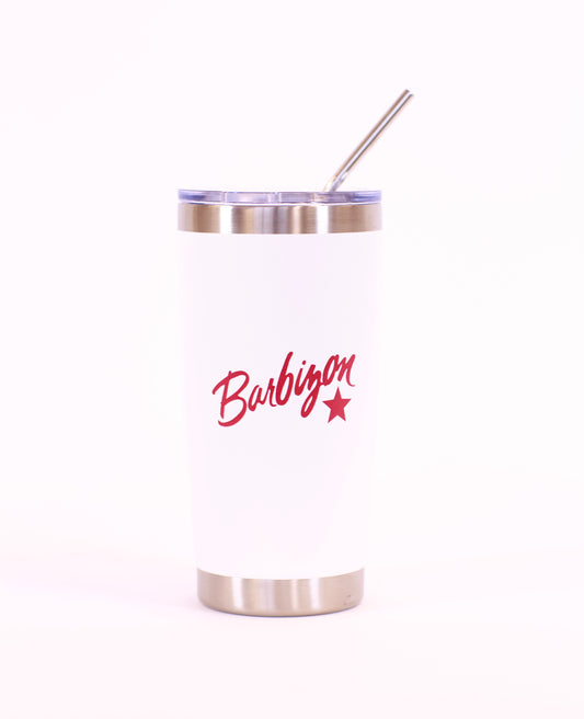White Barbizon Tumbler
